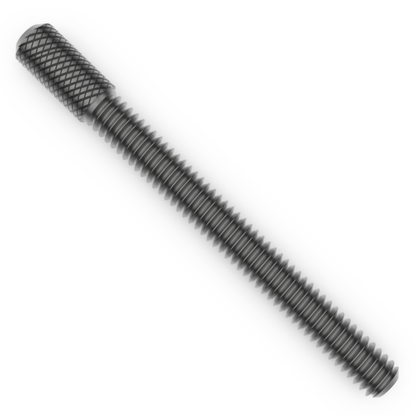 Raf Thumb Screw, #8-32 Thread Size, Stainless Steel, 1 in Lg 7165-SS